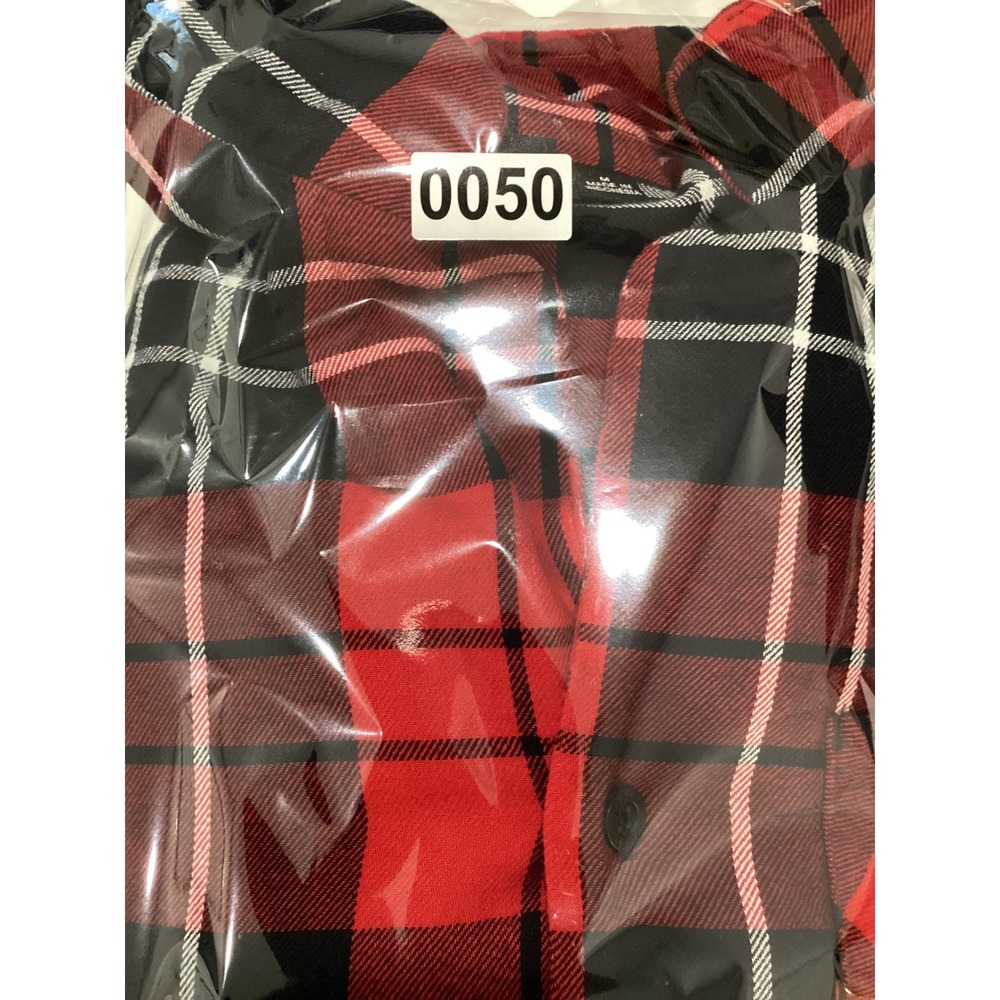 Harley-Davidson Mens Plaid Flannel Button Down Sleep Wear Top Logo Size Medium - Picture 7 of 7